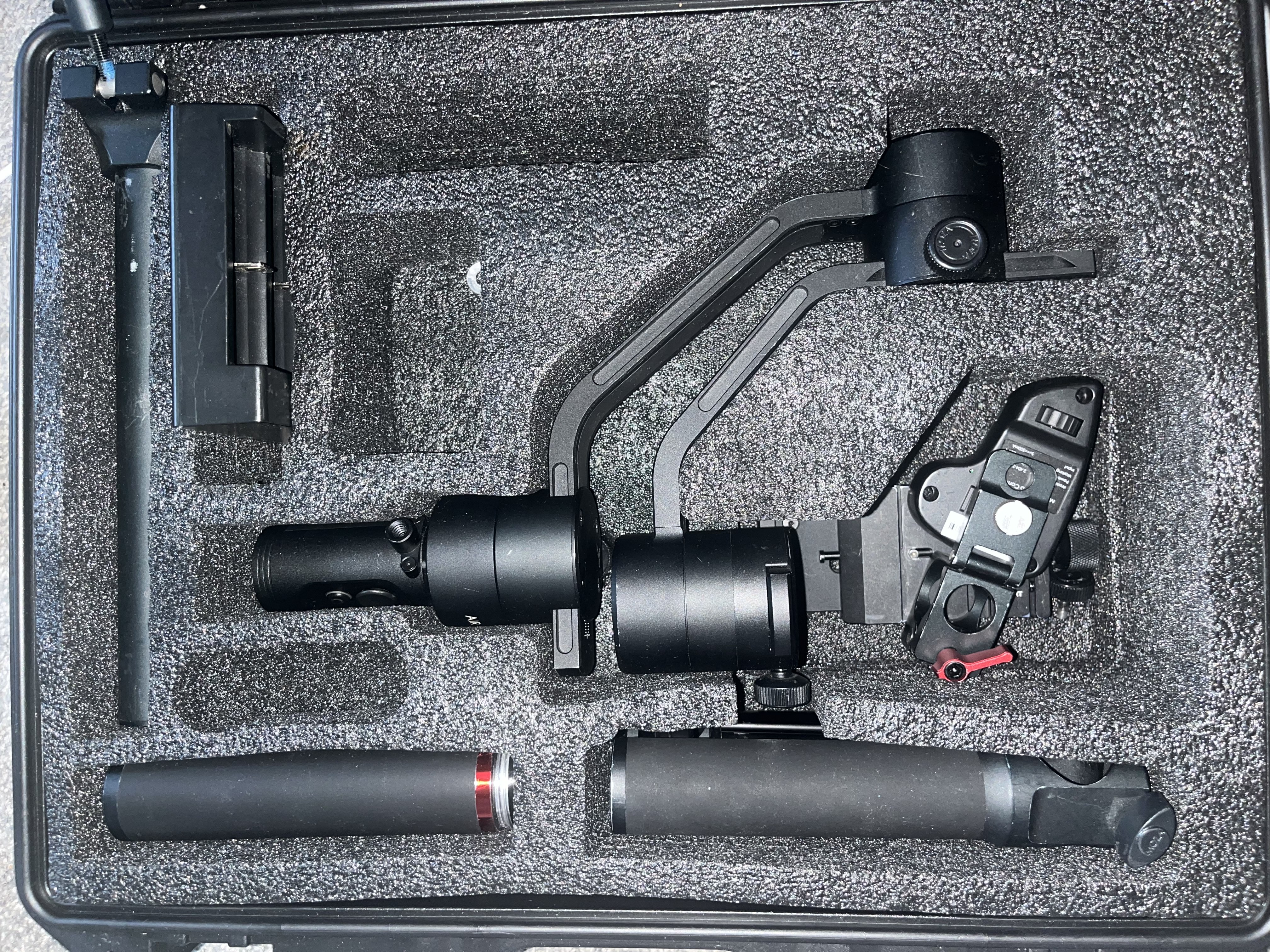 Moza aircross 3-axis gimbal stabilizer
