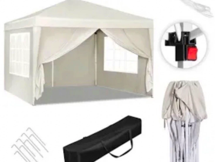 2 st, snabbtält 3x3 m (popup-tält)