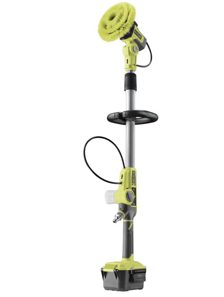 Ryobi batteridriven rengöringsborste teleskop rwts18-0