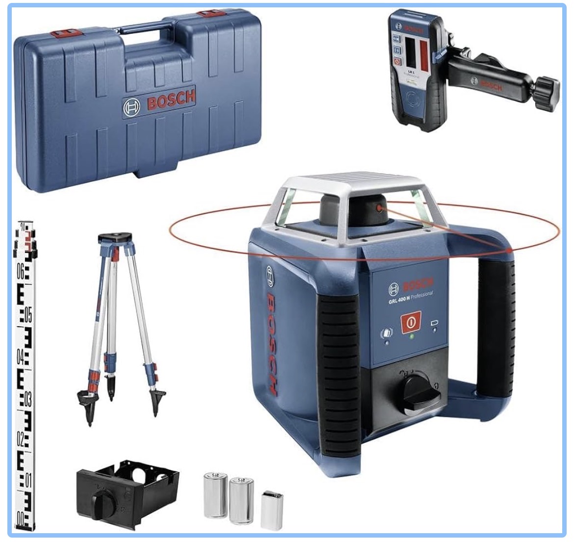 Bosch professional roterande laser grl 400 h