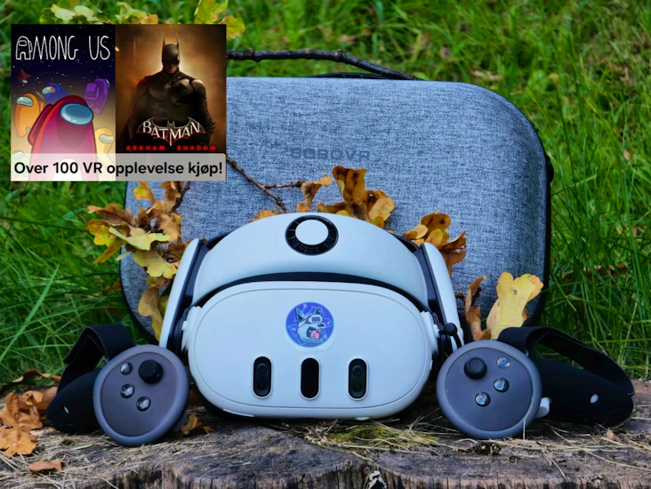 Meta quest 3 - den ultimate vr-opplevelsen! 🔥