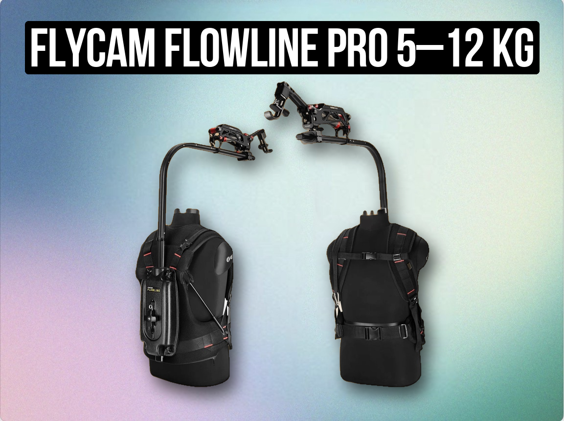 Flycam flowline pro 5–12 kg camera support vest | easyrig / easy rig / easy‑rig style body support | flow line / flowline pro (like “easyrig vario/minimax”)