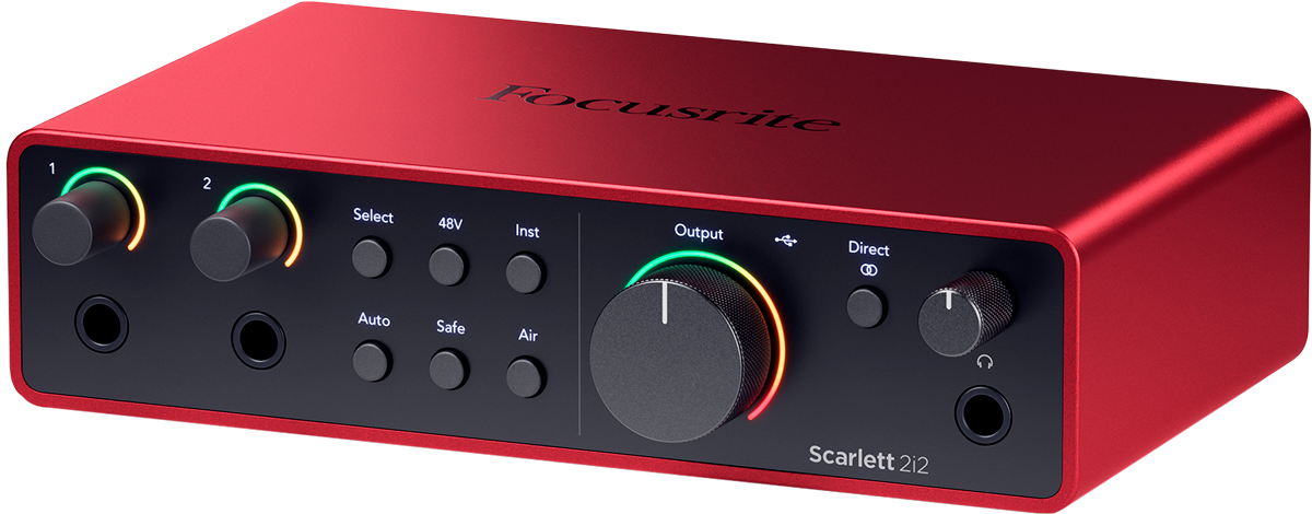 Ljudkort - focusrite scarlett 2i2 4th generation 