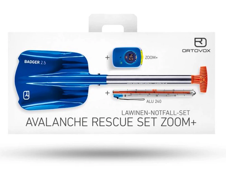 Lavinpaket, sond spade och transceiver