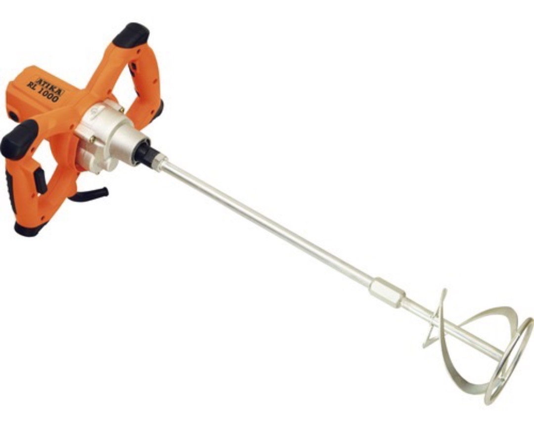 Blandare/omrörare för betong, cement, fog mm