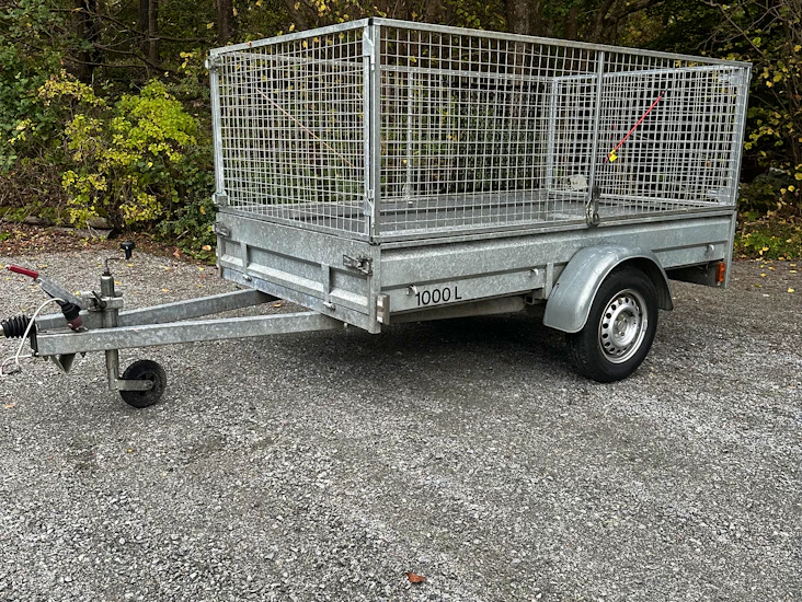 Bromsat gallersläp 1000kg