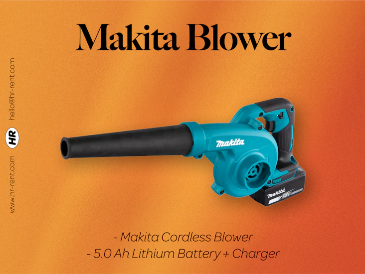 Makita 18v cordless blower + battery + charger (makita leaf blower)