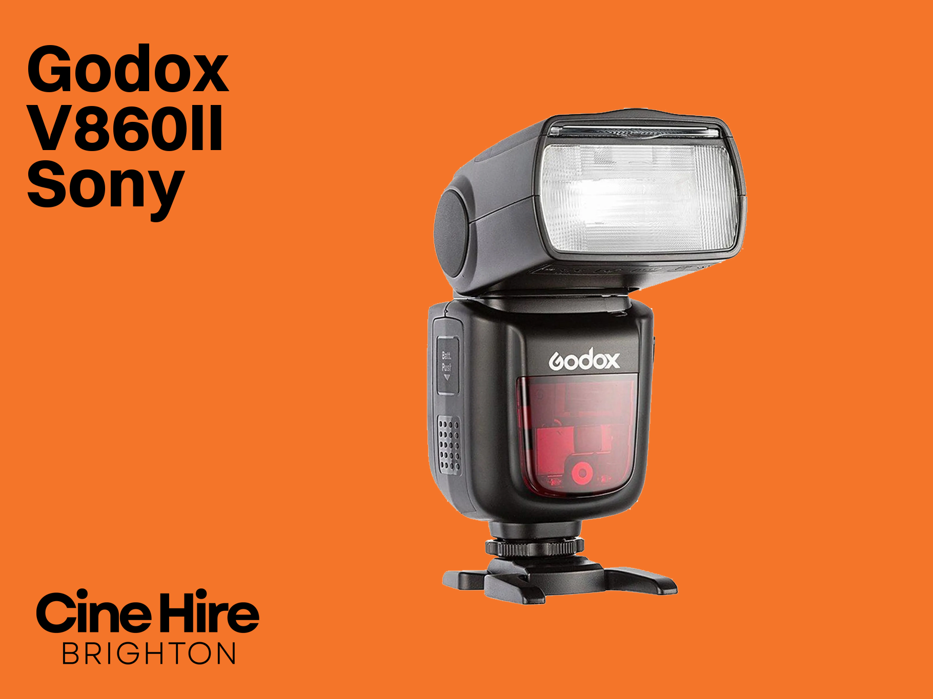Godox v860ii sony speedlite flash