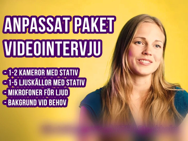 Smidigt paket videointervju