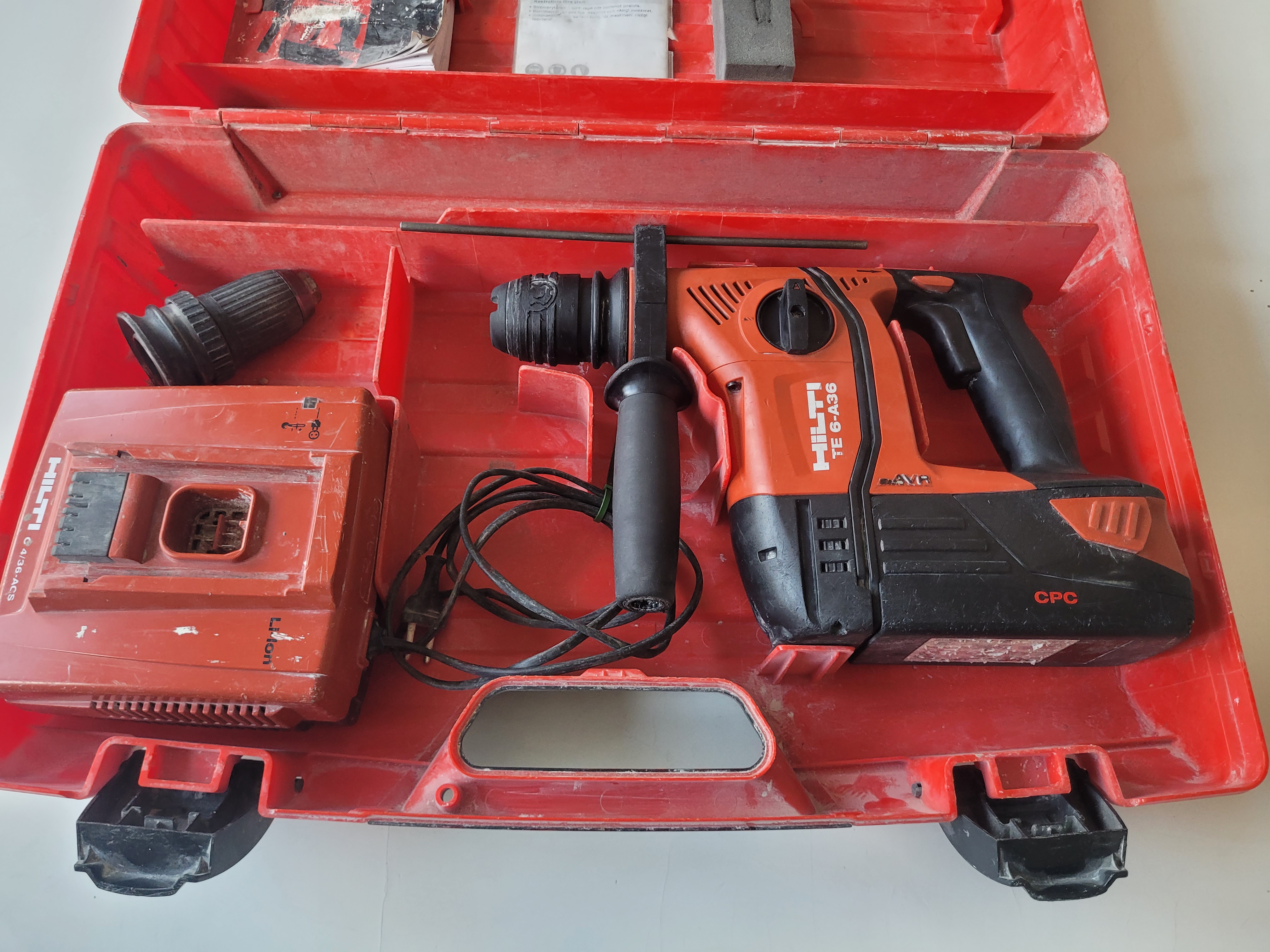 Batteridriven hilti m borrar 36v