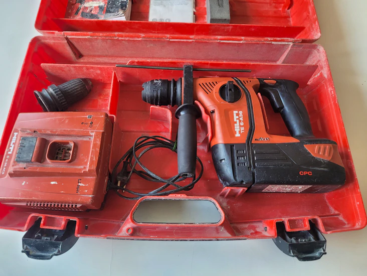 Batteridriven hilti m borrar 36v