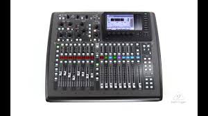 Behringer x32 mixing console with flight case (madi, dante and sd card expansion cards)