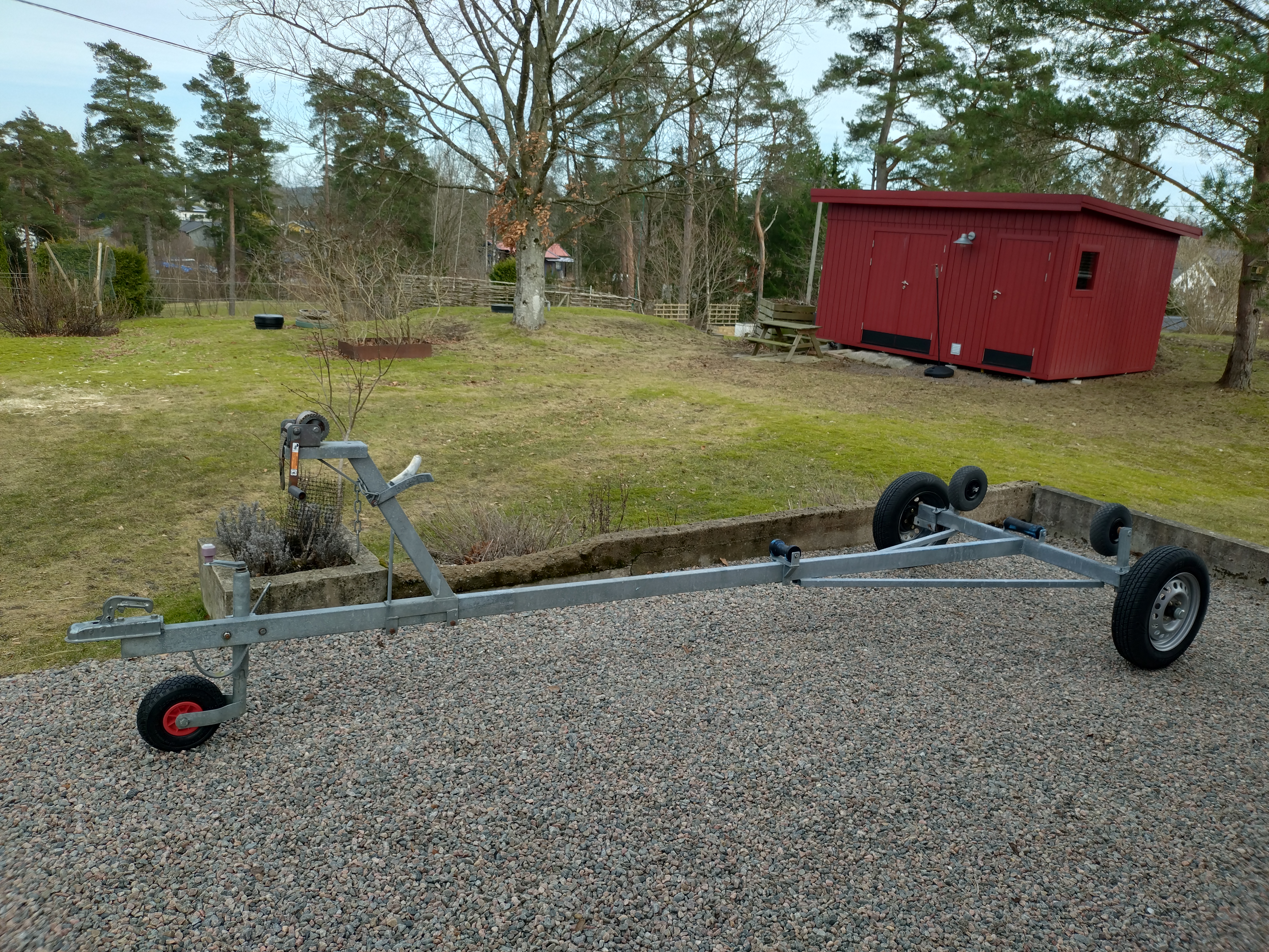 Sjösättningtrailer 