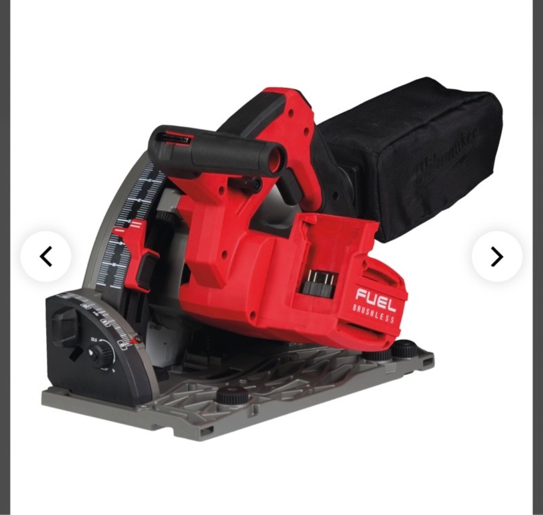 Milwaukee m18 55 mm dykksag m/140cm skinne