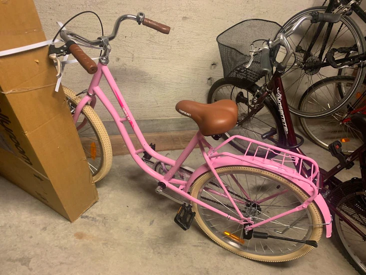 Sprillans ny cykel uthyres