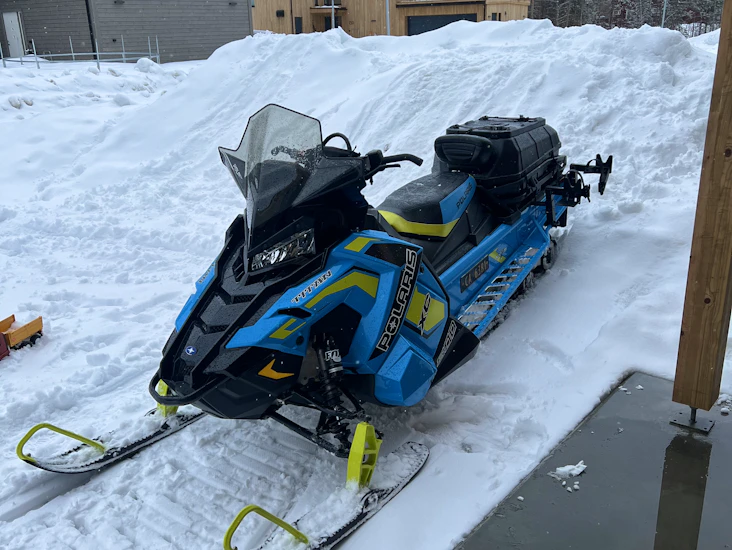 Polaris titan 800 el start/slepekrok