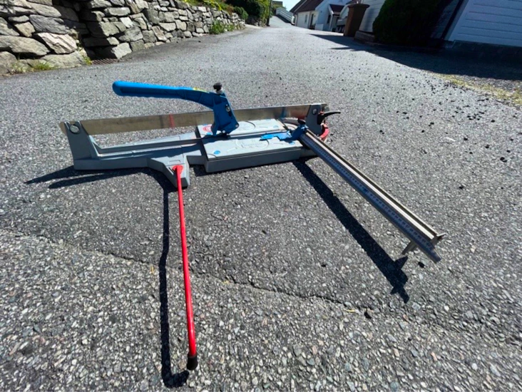 Proff flisekutter 63cm montolit