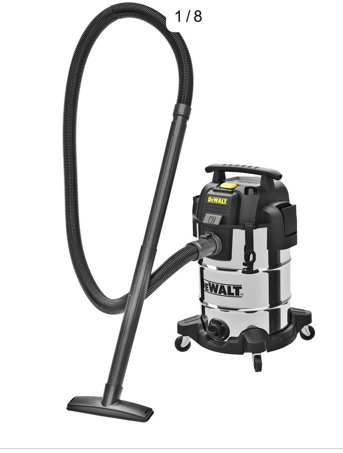 Dewalt grovdammsugare – våt- och torrdammsugning