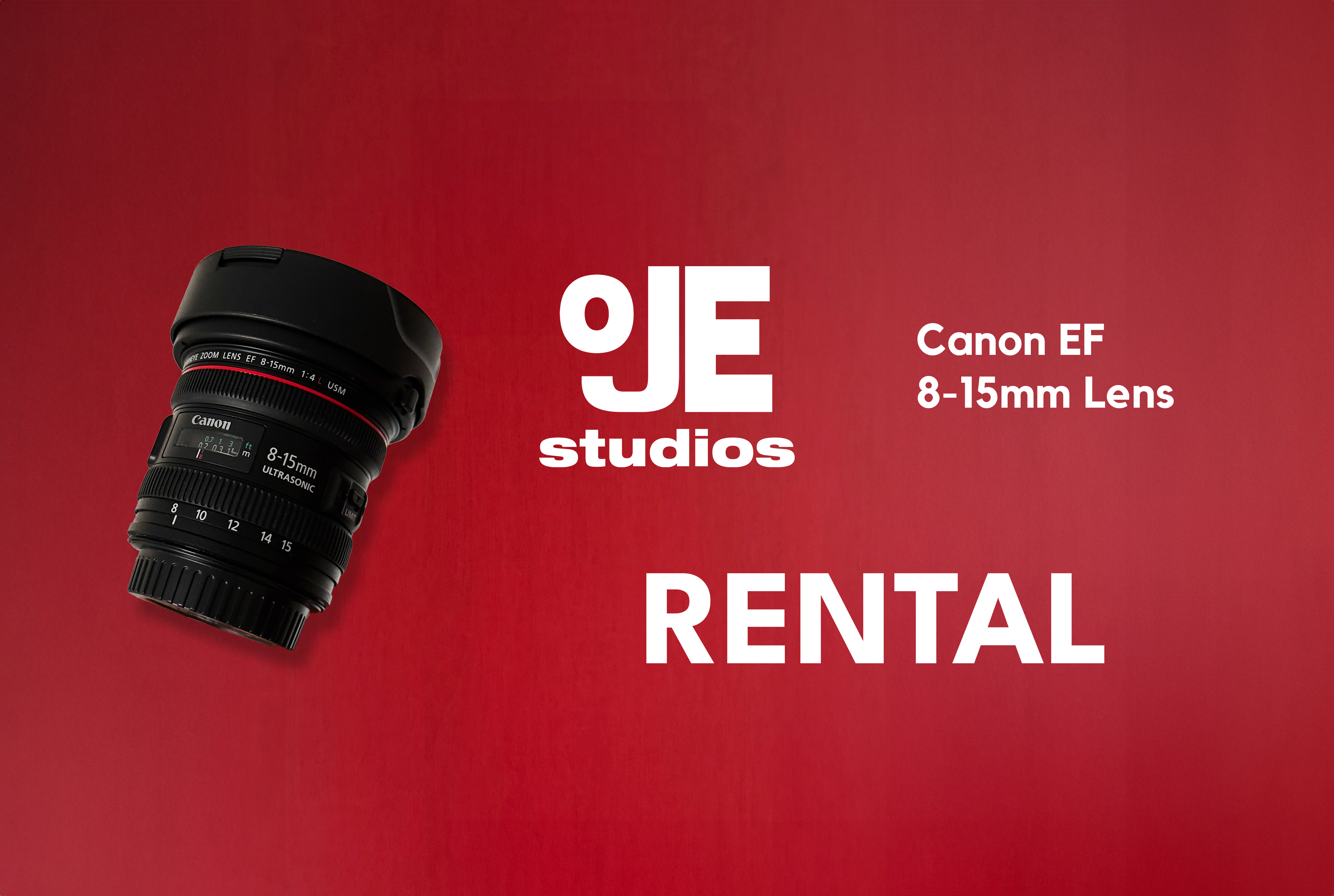Canon ef 8-15mm f4.0 usm lens