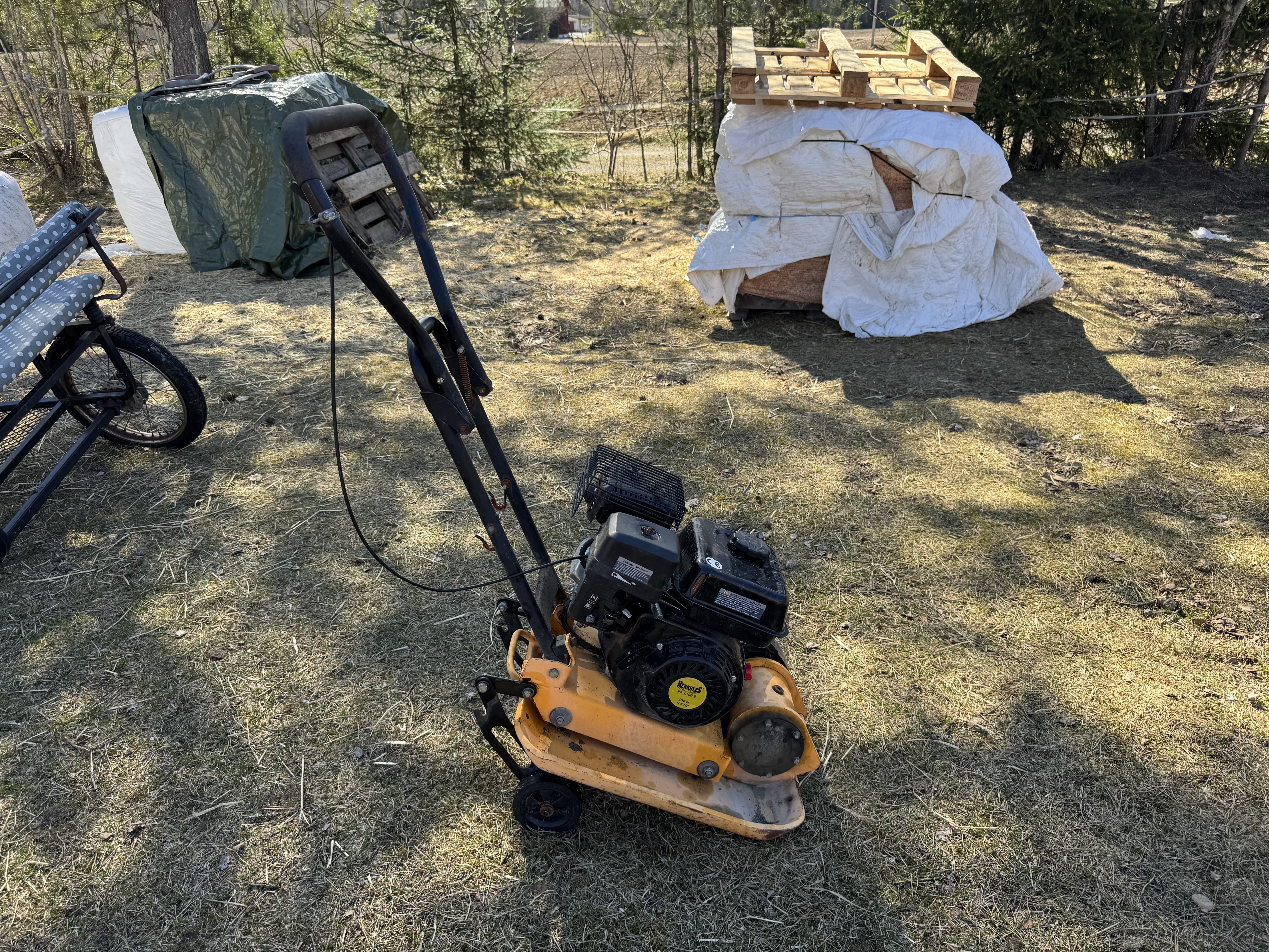 Hercules platevibrator