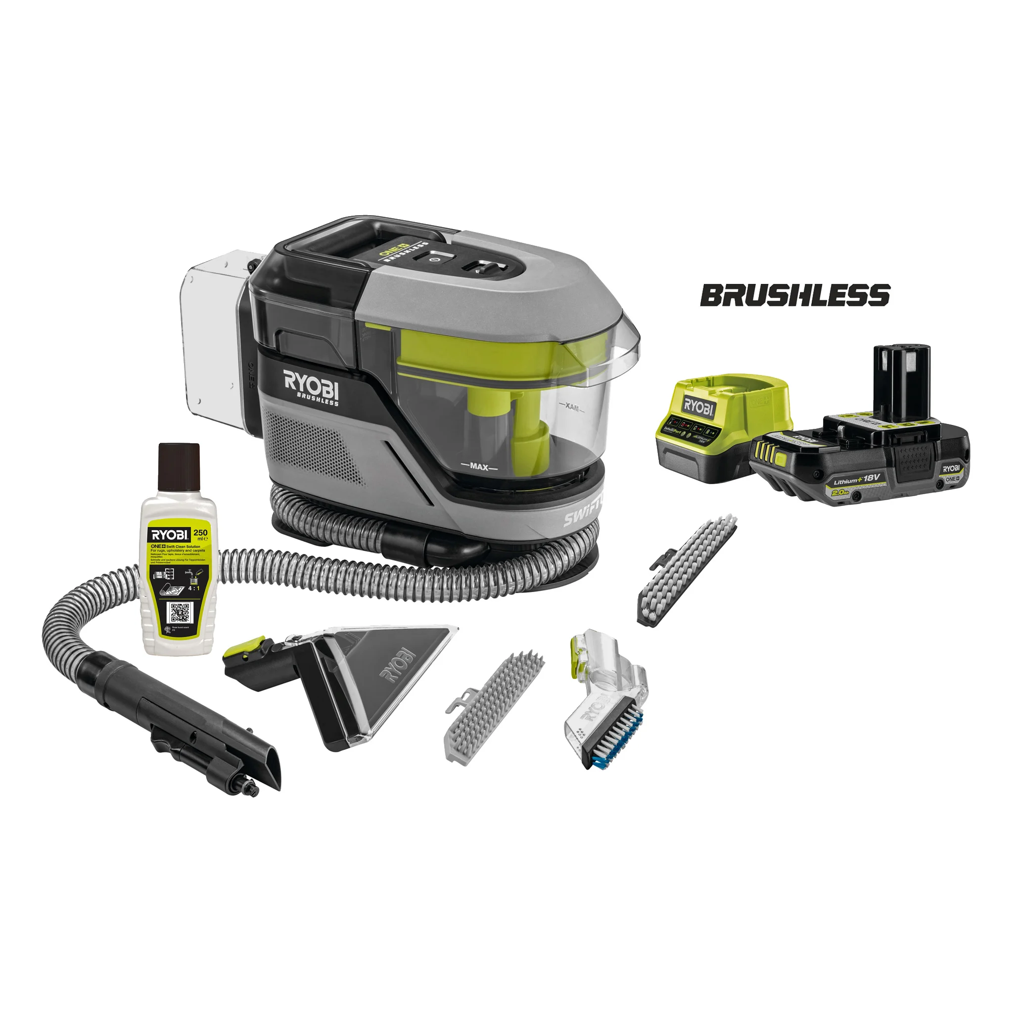 Ryobi teppe og sofa rens