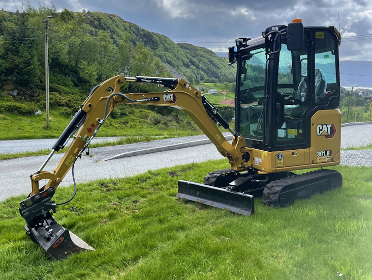 Cat 301.8 2 tonns graver