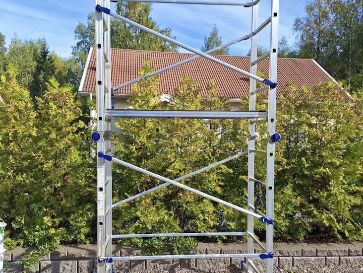 Rakennusteline, työkorkeus yli 4 m