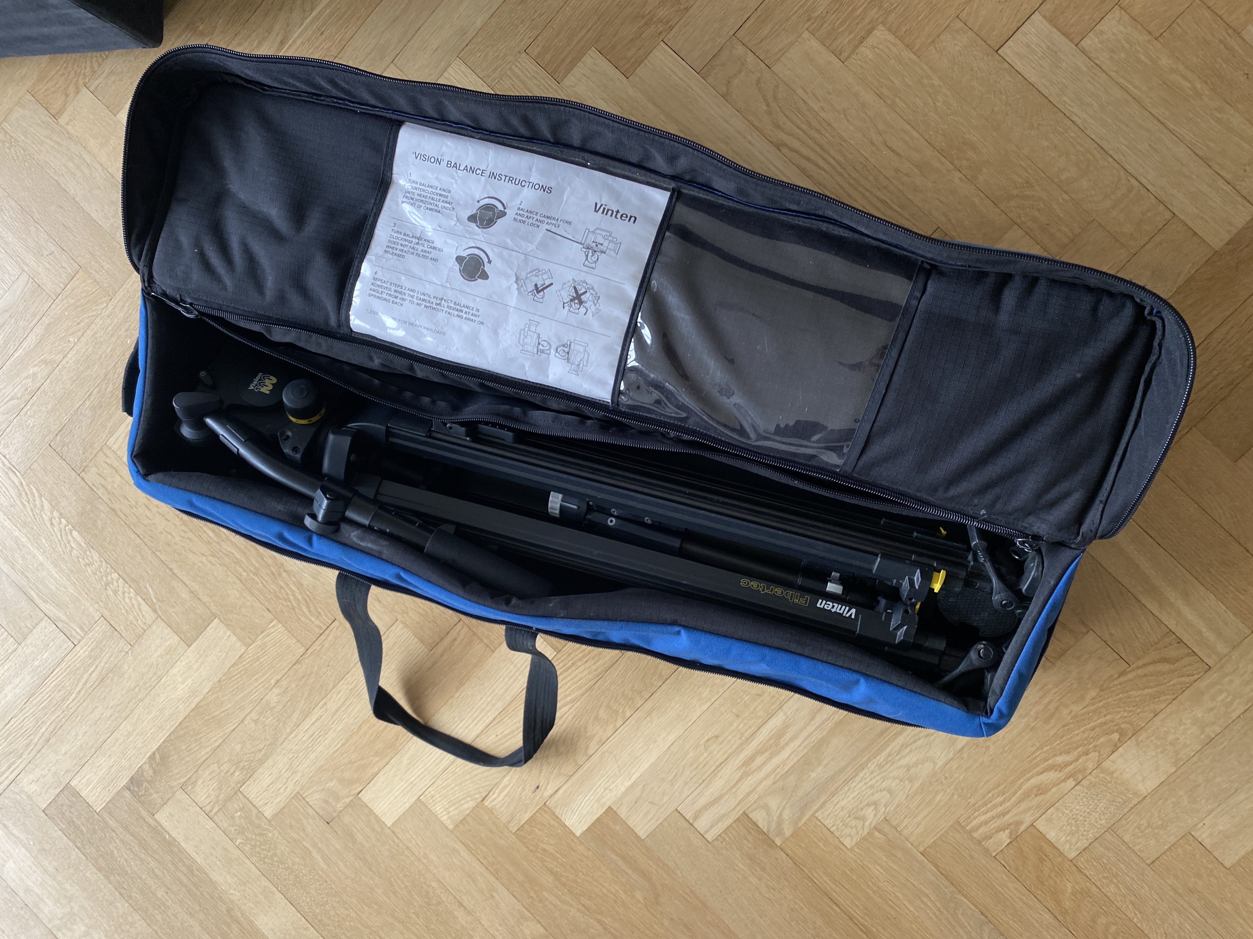 Vinten fibertec & vision 100 – broadcast-stativ i toppklass