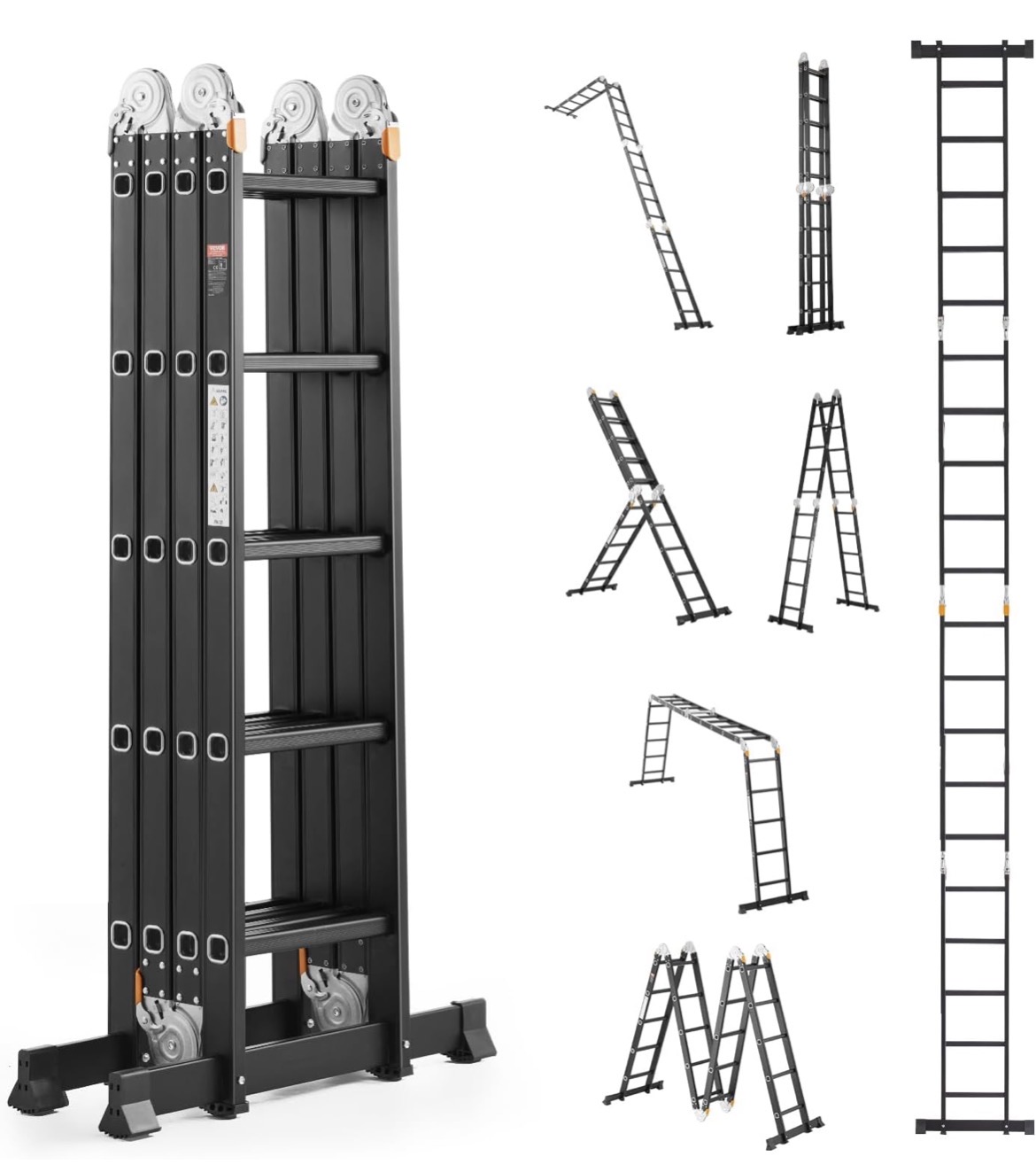 Multi-purpose folding ladder - 15 foot highest 
