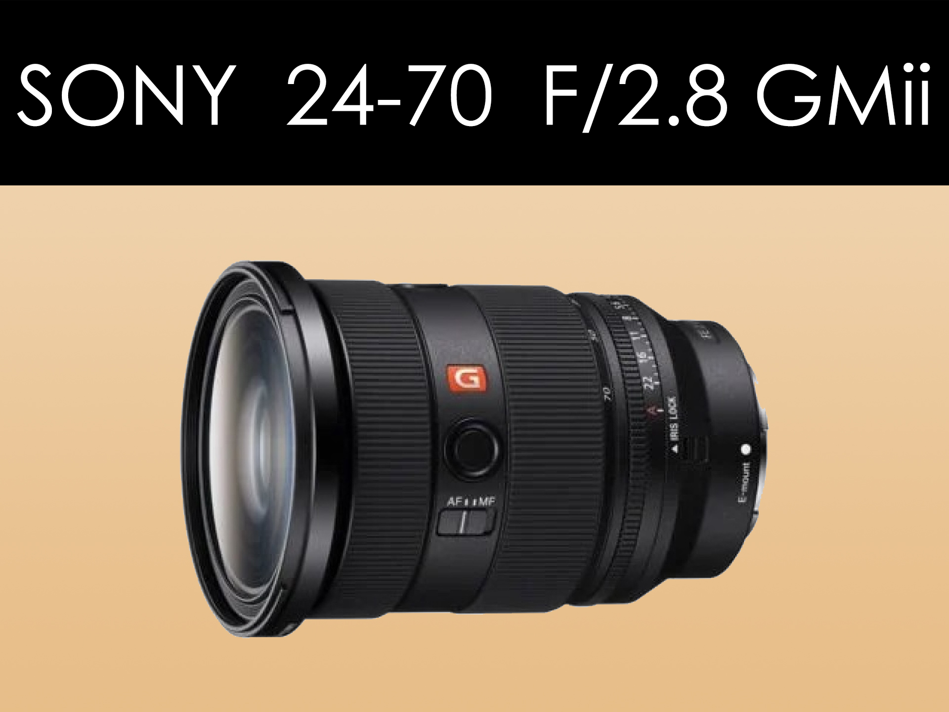 Sony 24-70 f2.8 gmii