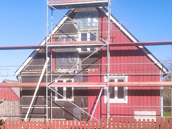 Byggställning/fasadställning uthyres