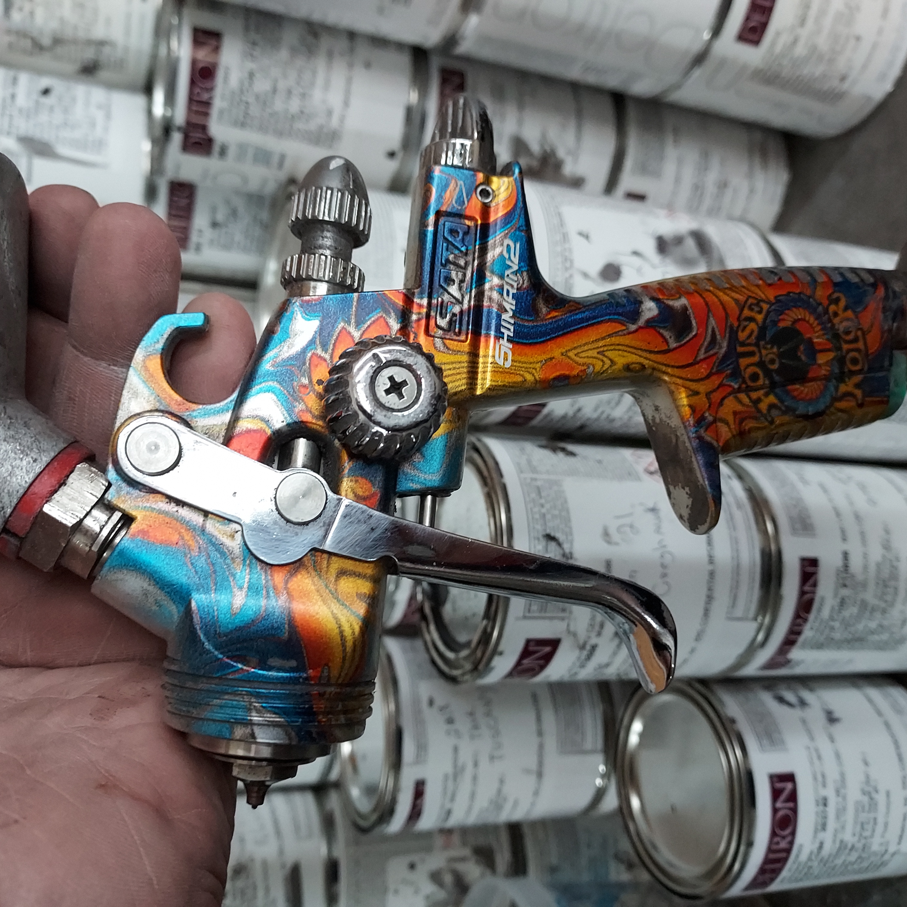 Sata paint gun