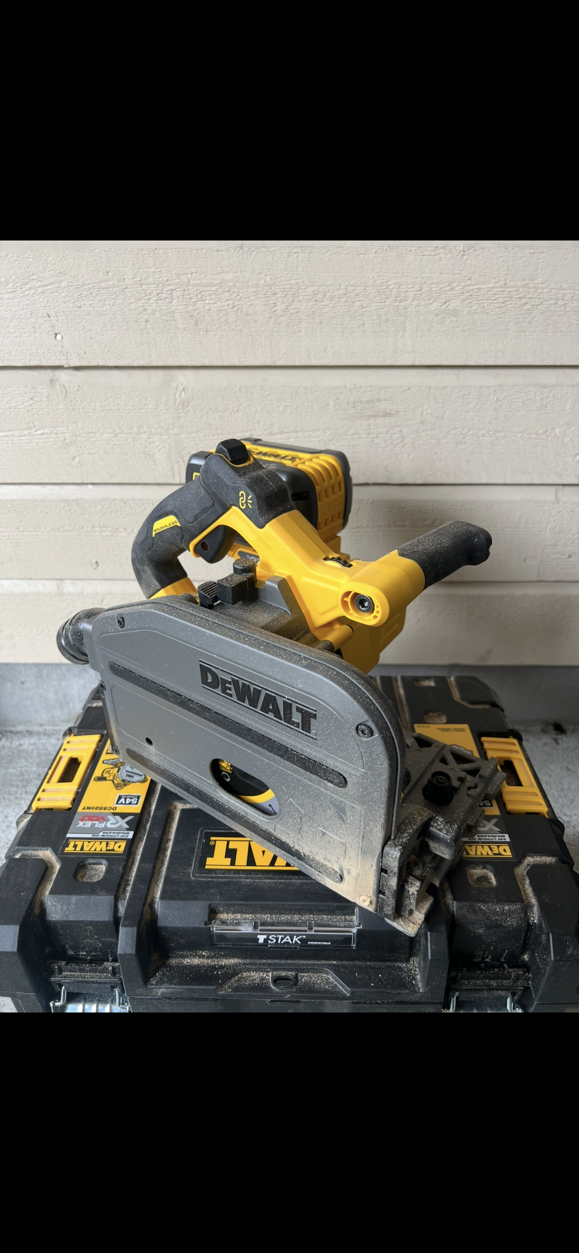 Dewalt dykksag med 150cm skinne