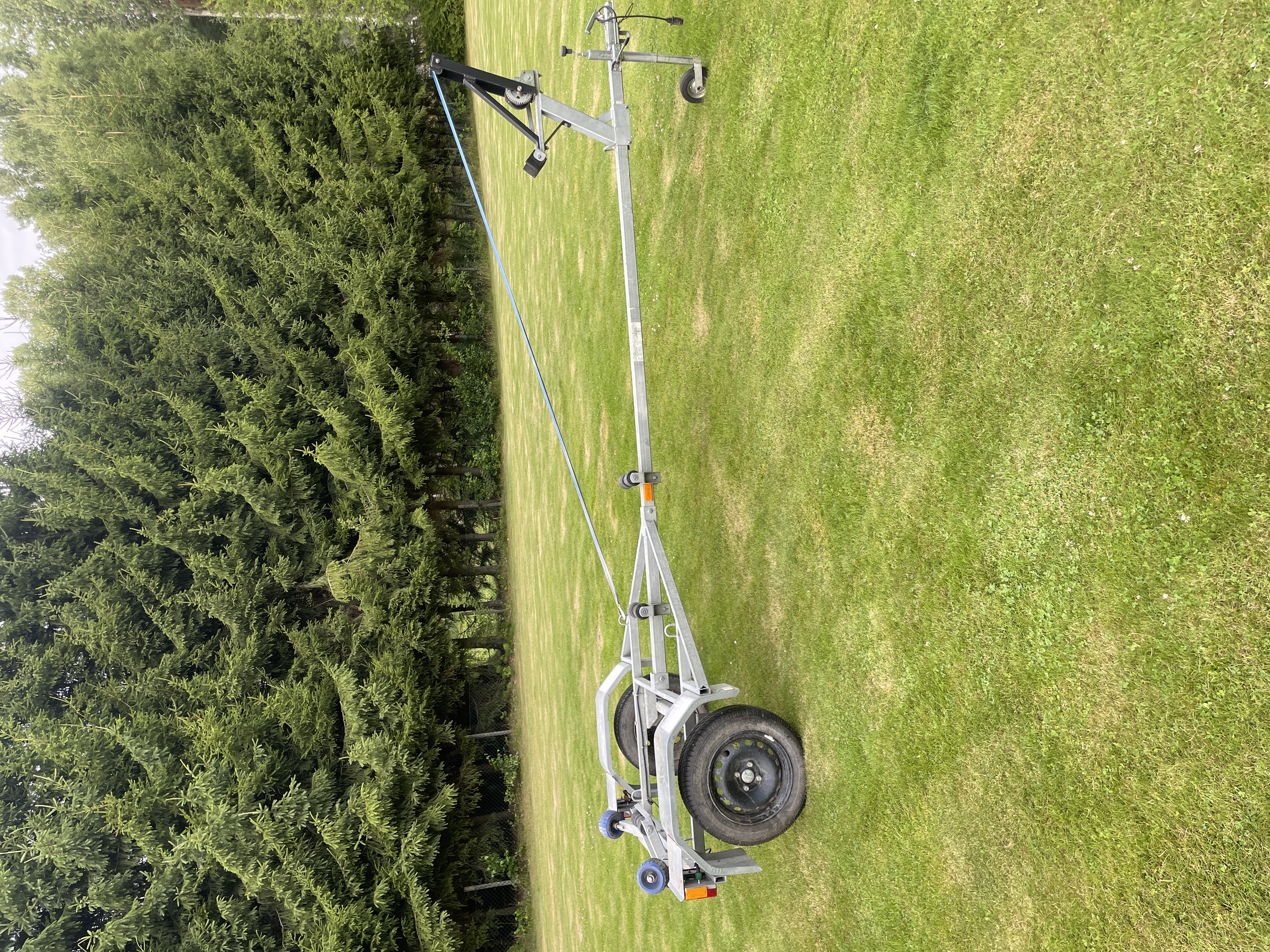 Tiki bt-450 båttrailer uthyres