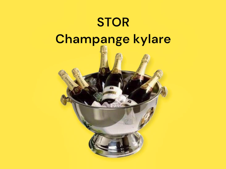 Stor champagnekylare "dygnshyra"