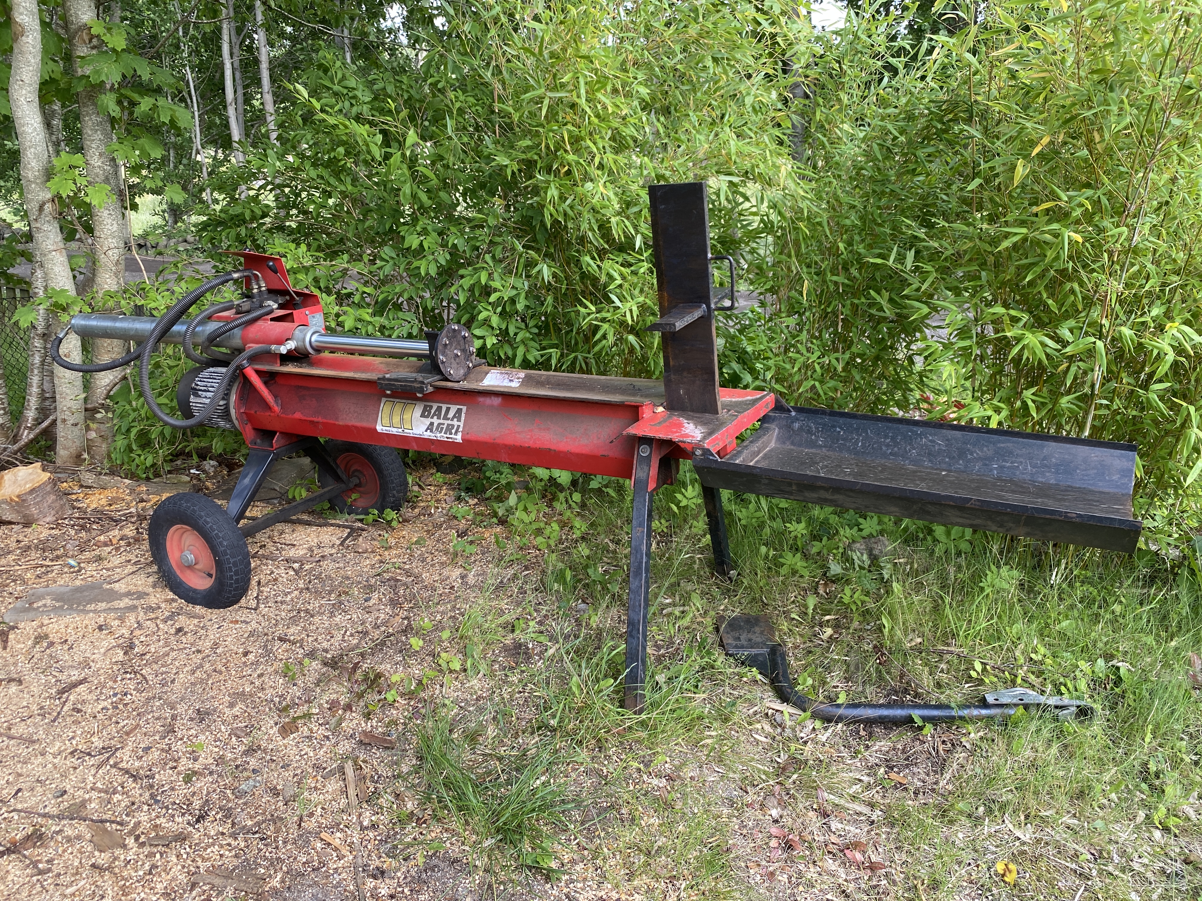 Vedklyv 3fas  110cm klyvlängd