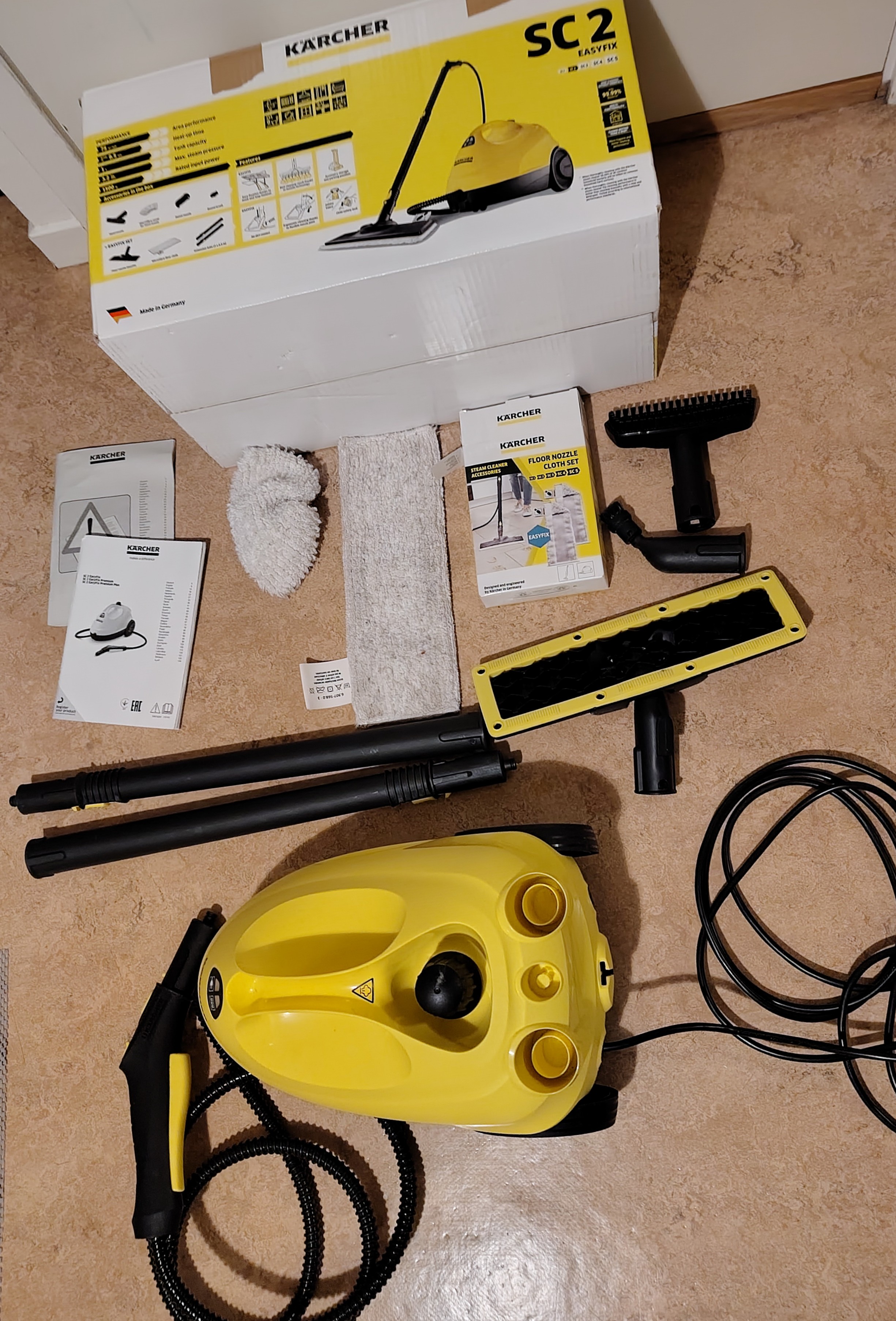 Kärcher sc2 ångtvätt