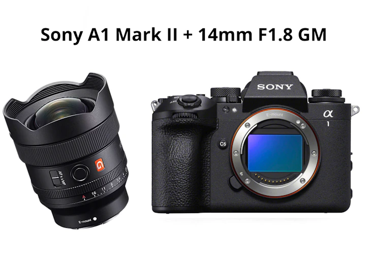 Sony a1ii + 14mm f1.8 gm ( sony a1 mark ii )