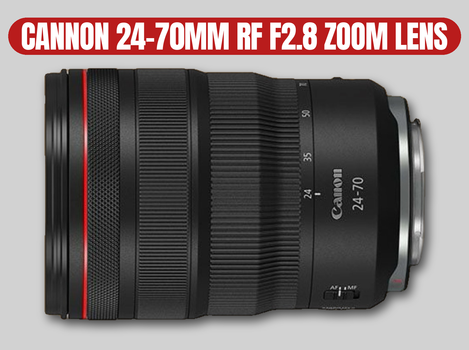 Cannon 24-70mm rf f2.8 zoom lens | rf mount / standard zoom / fast aperture