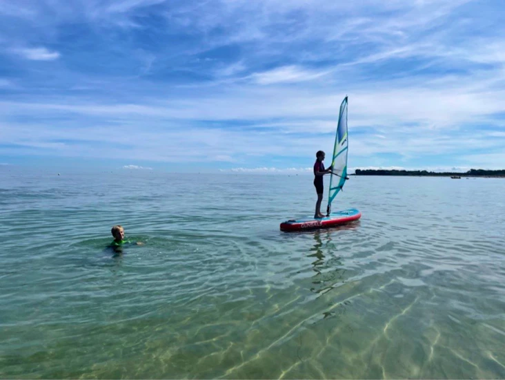 Sup som også kan brukes til brettseiling
