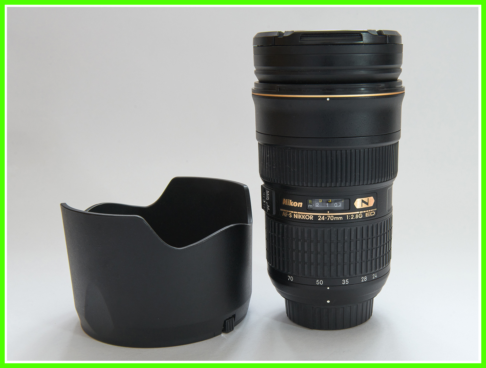 Nikon af-s 24-70mm f2.8g ed