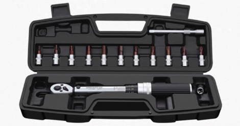 Momentnyckelsats 1/4” – 14 delar (2,5–30 nm)