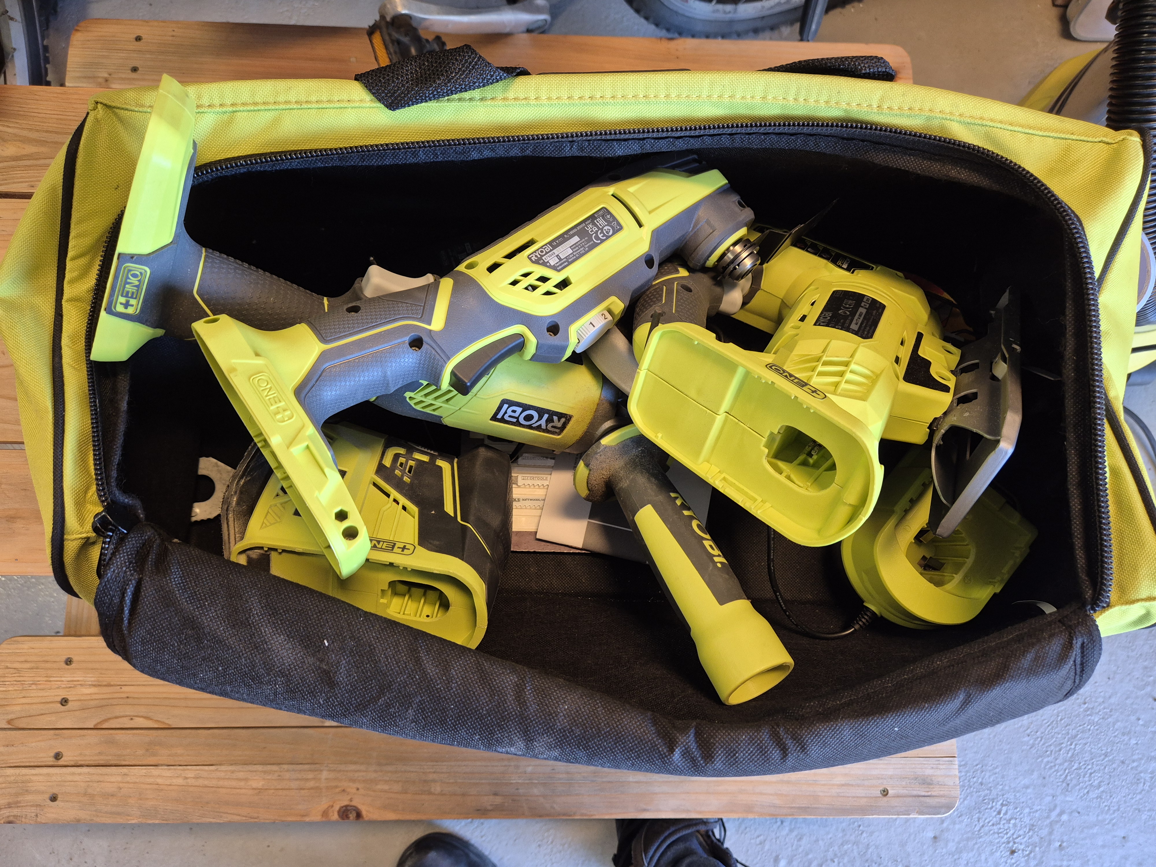 Ryobi verktøysett