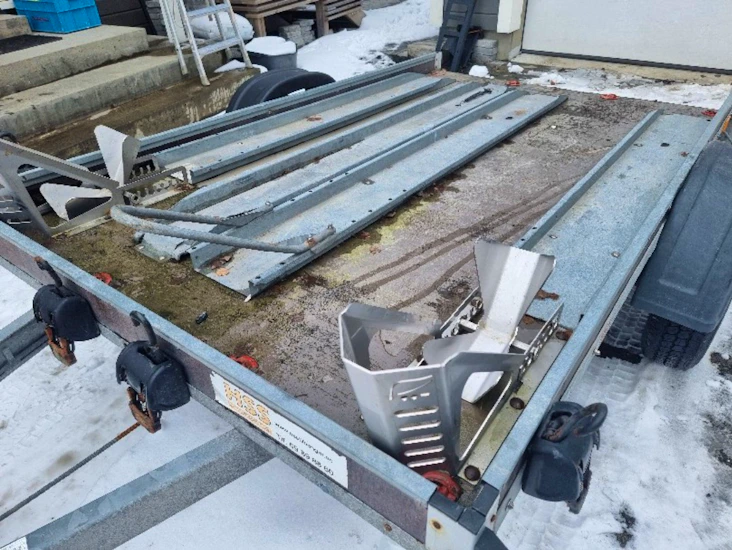 Mc-tilhenger for to sykler