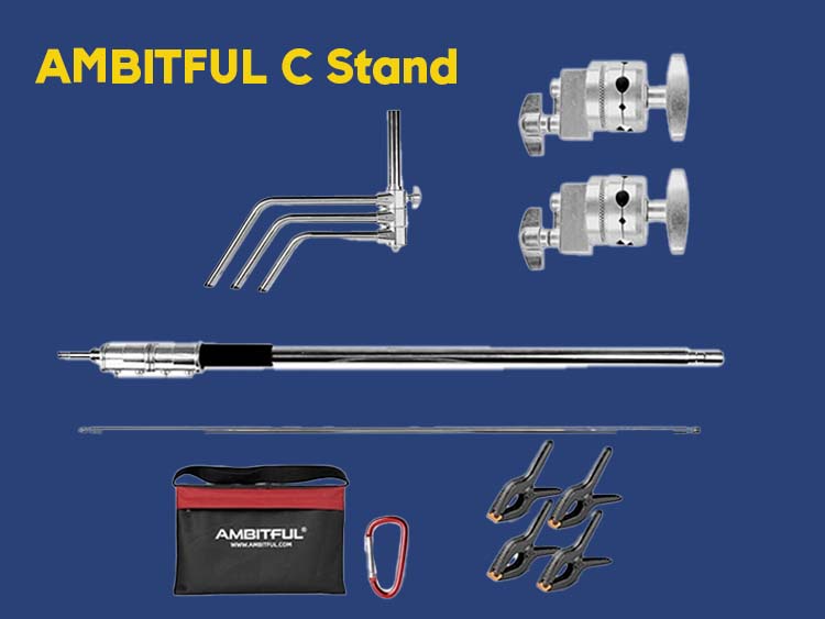  ambitful stainless steel heavy duty c stand