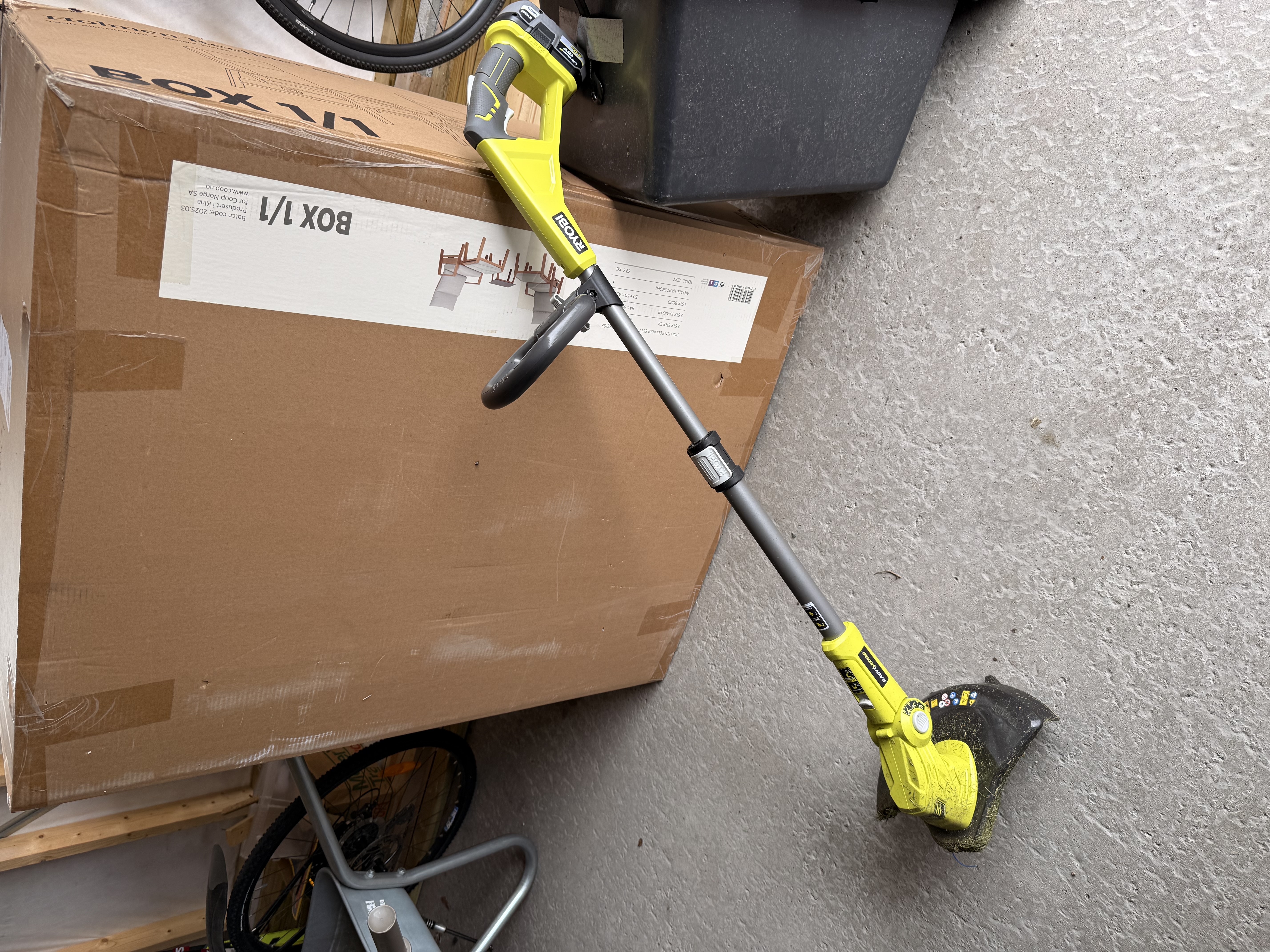 Trådløs kantklipper