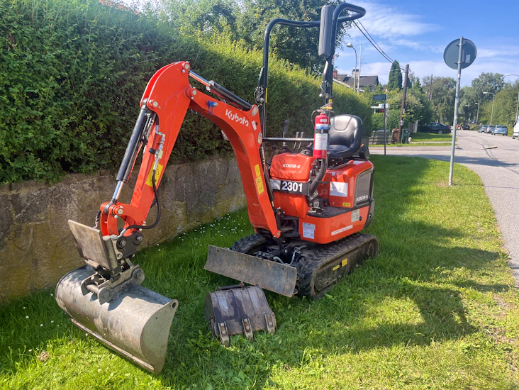 Minigrävare kubota 008-5