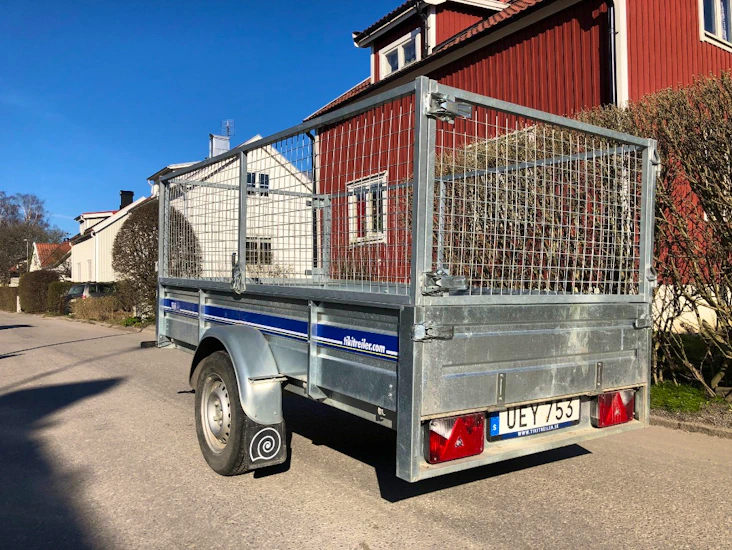 Släpvagn galler 80km/h