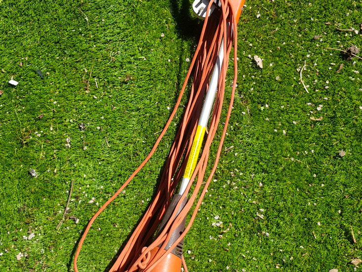 Garden edge strimmer