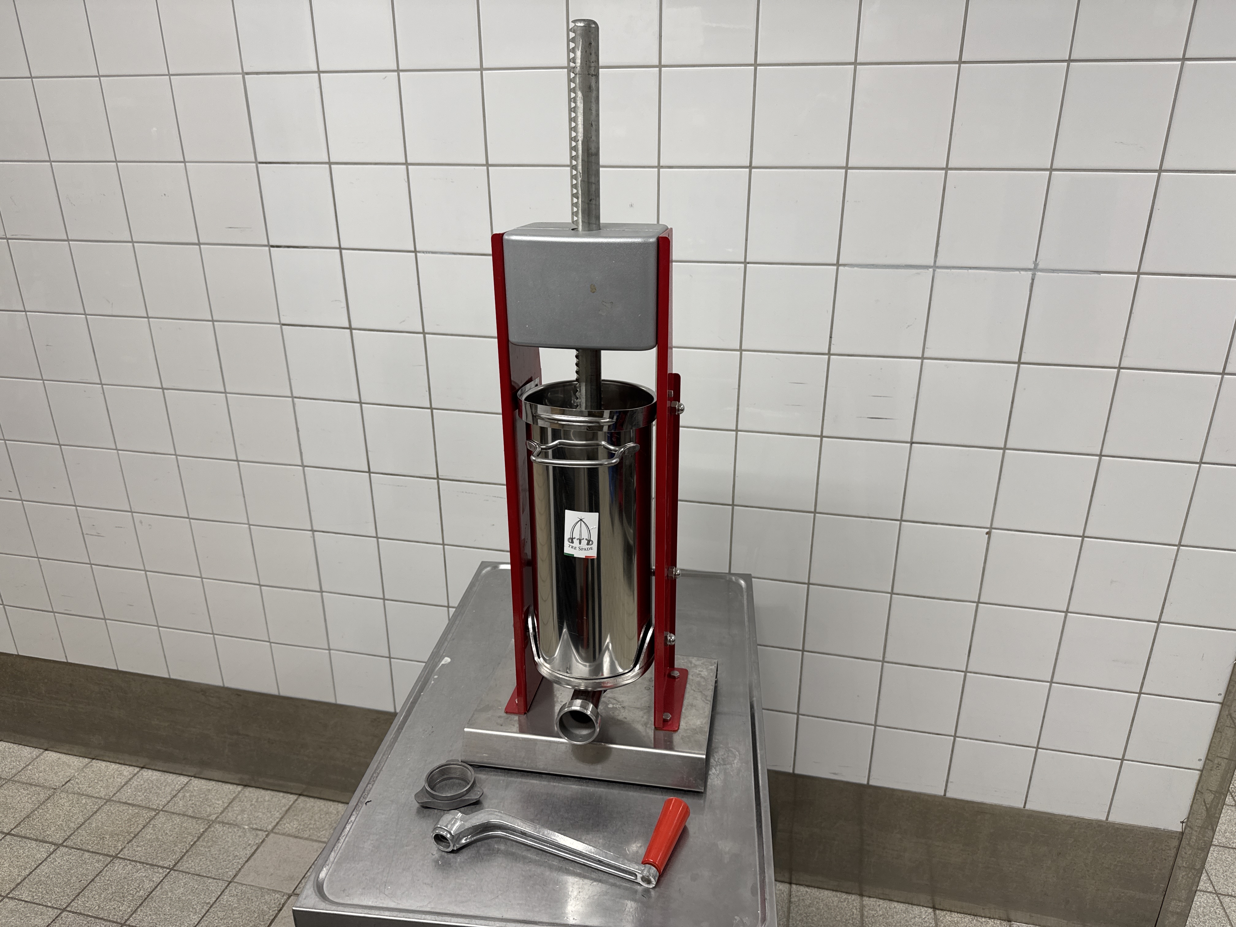 🌭 korvspruta / insaccatrice facem 7 kg – vertikal